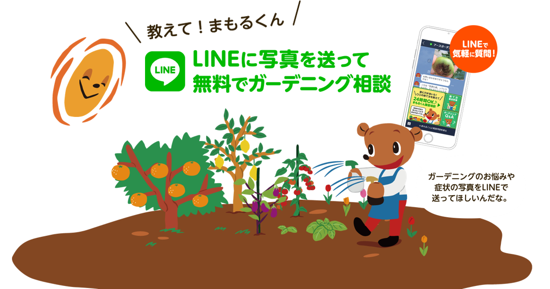 ガーデニングのお悩み解決ホットライン｜アシストプログラム｜こども