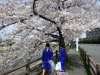 芥川おそうじ隊に 参加①