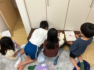 ゴミ分別調べ＆生き物のクイズ探し＆ポスター作り