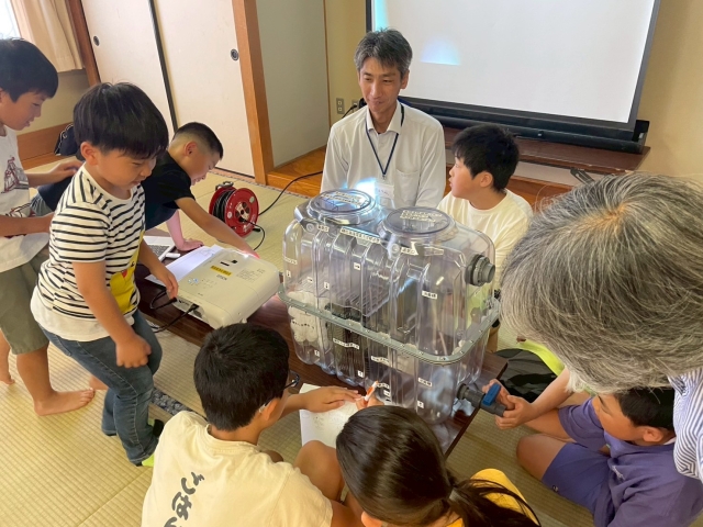 環境教室「浄化槽の世界」