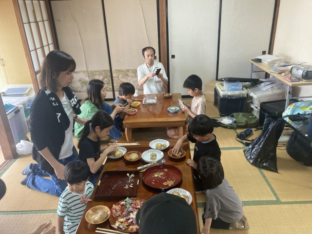 麦の選別・サツマイモ苗の植付け・新ジャガイモの試食