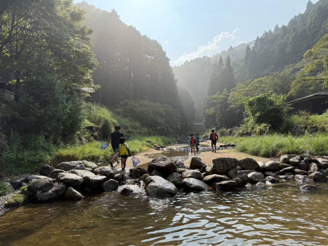 川の観察会