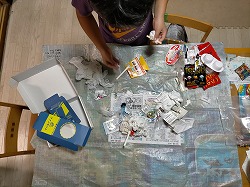 使う責任ってこうゆう事？自宅に持ち帰ったゴミを分別！