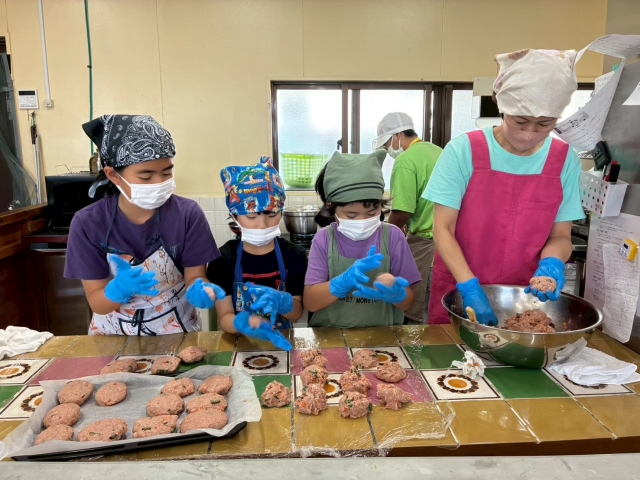 夏休み昼食作り