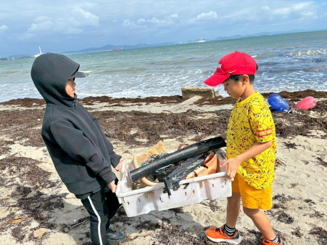 地域の海をきれいにしよう!