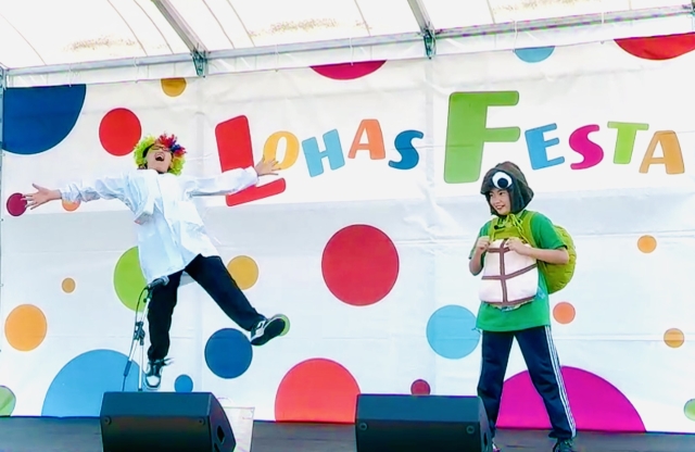 『LOHAS Festa 万博 2024春』で劇をしたよ♪