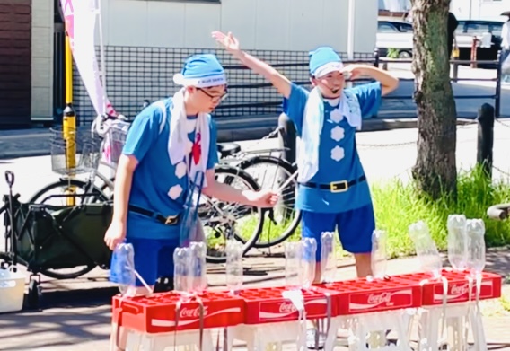 『ブルーサンタごみ拾い」をしたよ♪