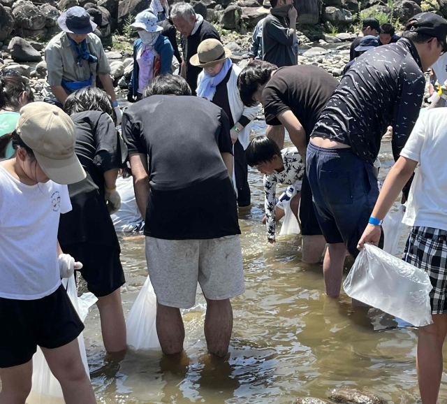 川遊びフェスタへの参加