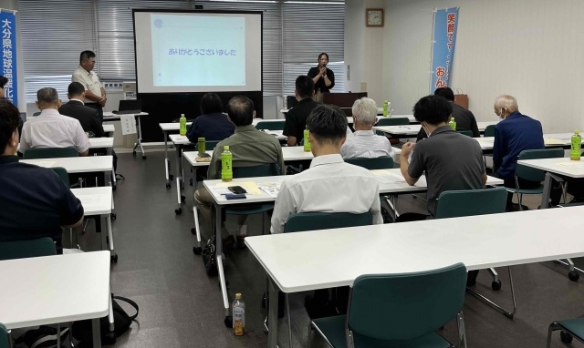 逆川での取り組み