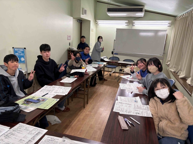 ミーティング＆エコポスター加工