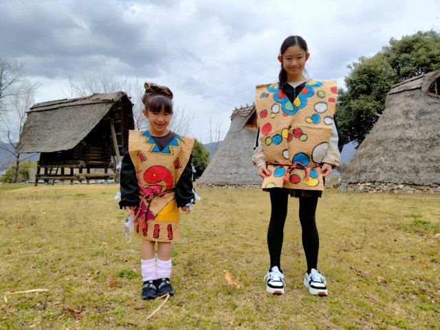 さらしなの里古代体験パーク・歴史資料館見学