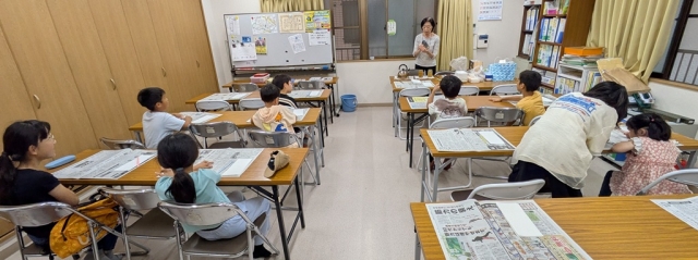 葉脈標本の栞づくり
