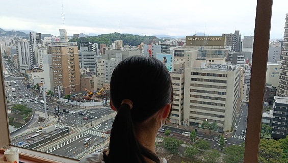 駅前視察